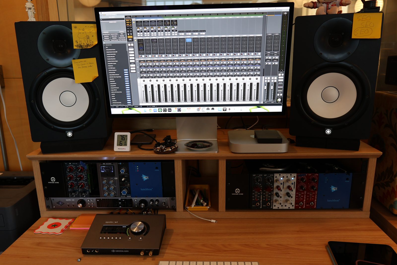 The desk