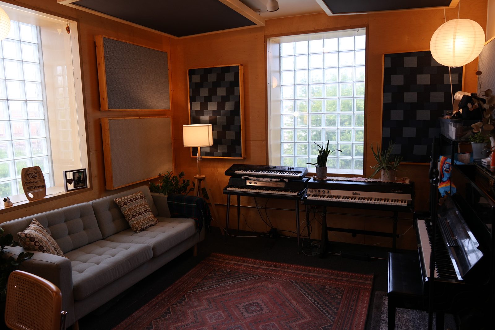 The live room